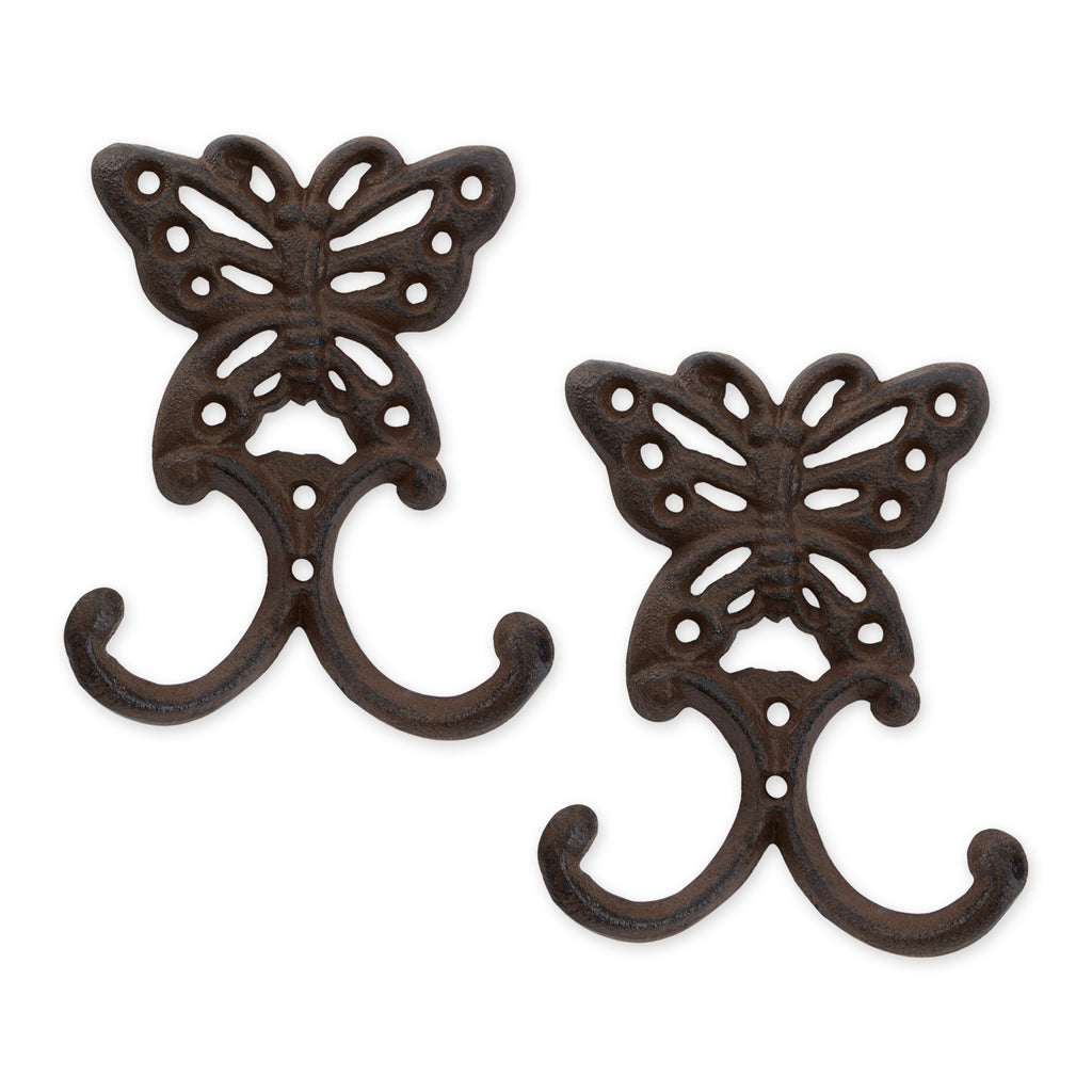 Butterfly Wall Hook Set of 2