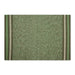 Artichoke Varigated Stripe Edge Recycled Yarn Rug 2X3 Ft