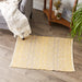 Variegated Honey Gold Recycled Yarn Rug 2X3 Ft