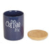 Nautical Blue Coffee/Sugar/Tea Ceramic Canister Set