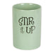 Jadeite Stir It Up Ceramic Utensil Holder