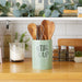 Jadeite Stir It Up Ceramic Utensil Holder