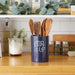 Nautical Blue Stir It Up Ceramic Utensil Holder