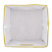 Polyester Cube Solid Lemongrass Square 11 x 11 x 11