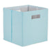 Polyester Cube Solid Robin'S Egg Blue  Square 11 x 11 x 11