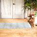 Blue Morrocan Outdoor Floor Runner 3X6 Ft