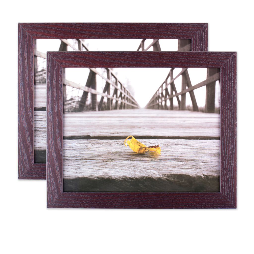 8 x 10 Espresso Frame Set of 2