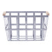 Galvanized Metal Urban Modern Metal Basket Set of 3