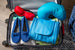 Medium Blue Toiletry Bag