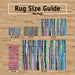 Multi Color Rag Rug 4X6 Ft