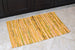 Multi Mustard Rag Rug 4X6 Ft