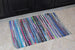 Multi Color Rag Rug 2Ft 3In X 6Ft