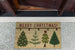 Merry Christmas Trees Doormat