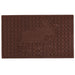 Dark Brown Moose Hog Mat 18X30