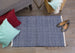 Nautical Blue Diamond Rug 2X3 Ft