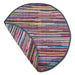 Multicolor Round Rag Rug