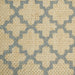 Burlap Bin Lattice Gray Round Medium