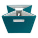 Polyester Cube Solid Teal Square 11 x 11 x 11