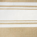 Burlap Bin Border White Round Small