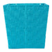 Nylon Bin Basketweave Teal Trapezoid 13 x 13 x 13 Set of 2