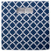 Polyester Cube Lattice Nautical Blue Square 13 x 13 x 13