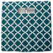 Polyester Cube Lattice Teal Square 13 x 13 x 13