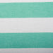 Polyester Cube Stripe Aqua Square 13 x 13 x 13