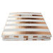 Polyester Cube Stripe Copper Square 11 x 11 x 11