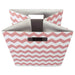 Polyester Cube Chevron Rose Square 13 x 13 x 13