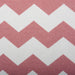 Polyester Cube Chevron Rose Square 13 x 13 x 13