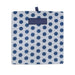 Polyester Cube Honeycomb Nautical Blue Square 13 x 13 x 13