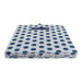 Polyester Cube Honeycomb Nautical Blue Square 13 x 13 x 13