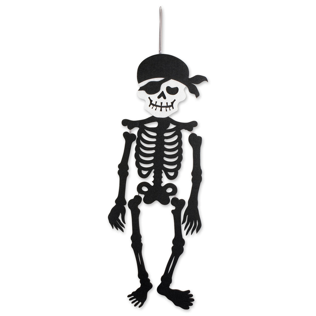 Hanging Foam Pirate Skeleton