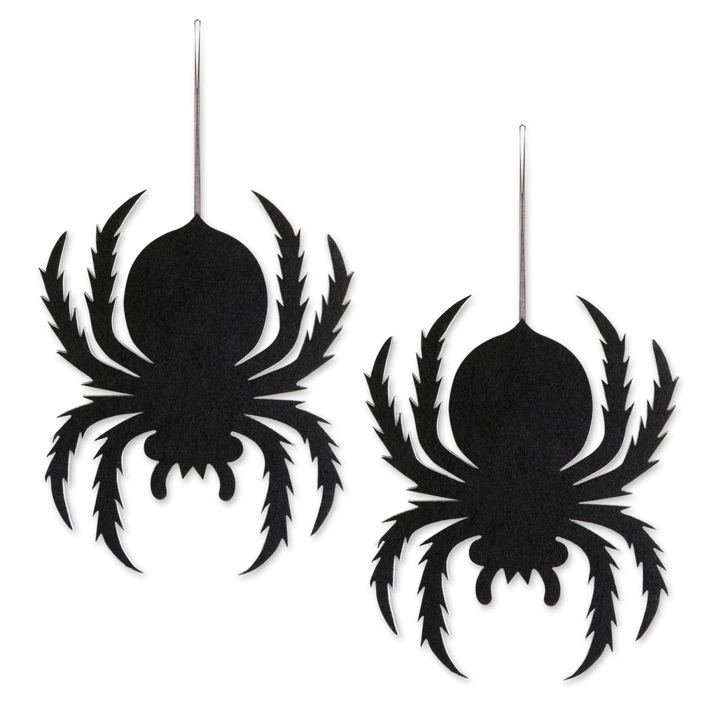 Hanging Foam Spider Set of 2