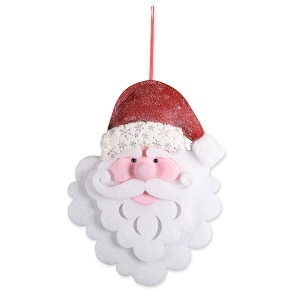 Hanging Foam Santa With Red Hat