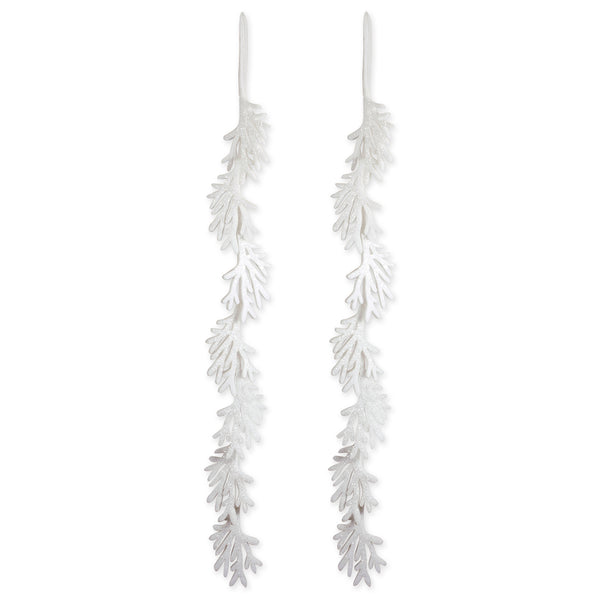 Hanging Foam Garland Leaves Set of 2