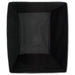 Laundry Bin Marble Black Trapezoid Small