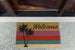 Welcome Palm Tree Doormat