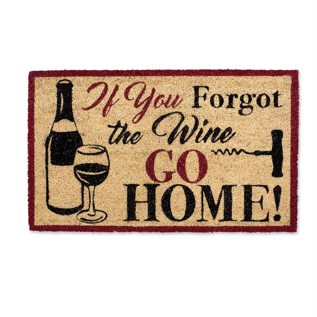 Forgot The Wine Doormat