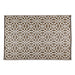 Dark Brown Infinity Circle Outdoor Rug 4X6 Ft